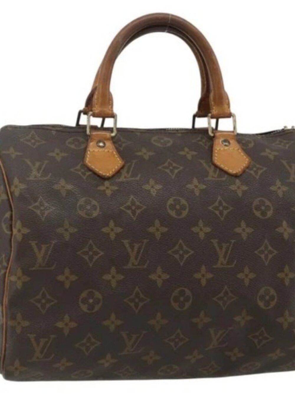 LOUIS VUITTON Monogram Speedy 30 Hand Bag M41526 LV Auth YKZ1235